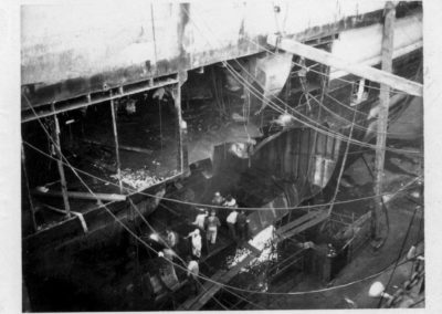 USS Liberty in dry dock