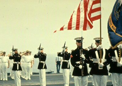 Navy salute to fallen USS Liberty crew members
